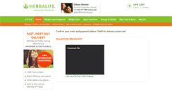 Desktop Screenshot of healthier.co.za